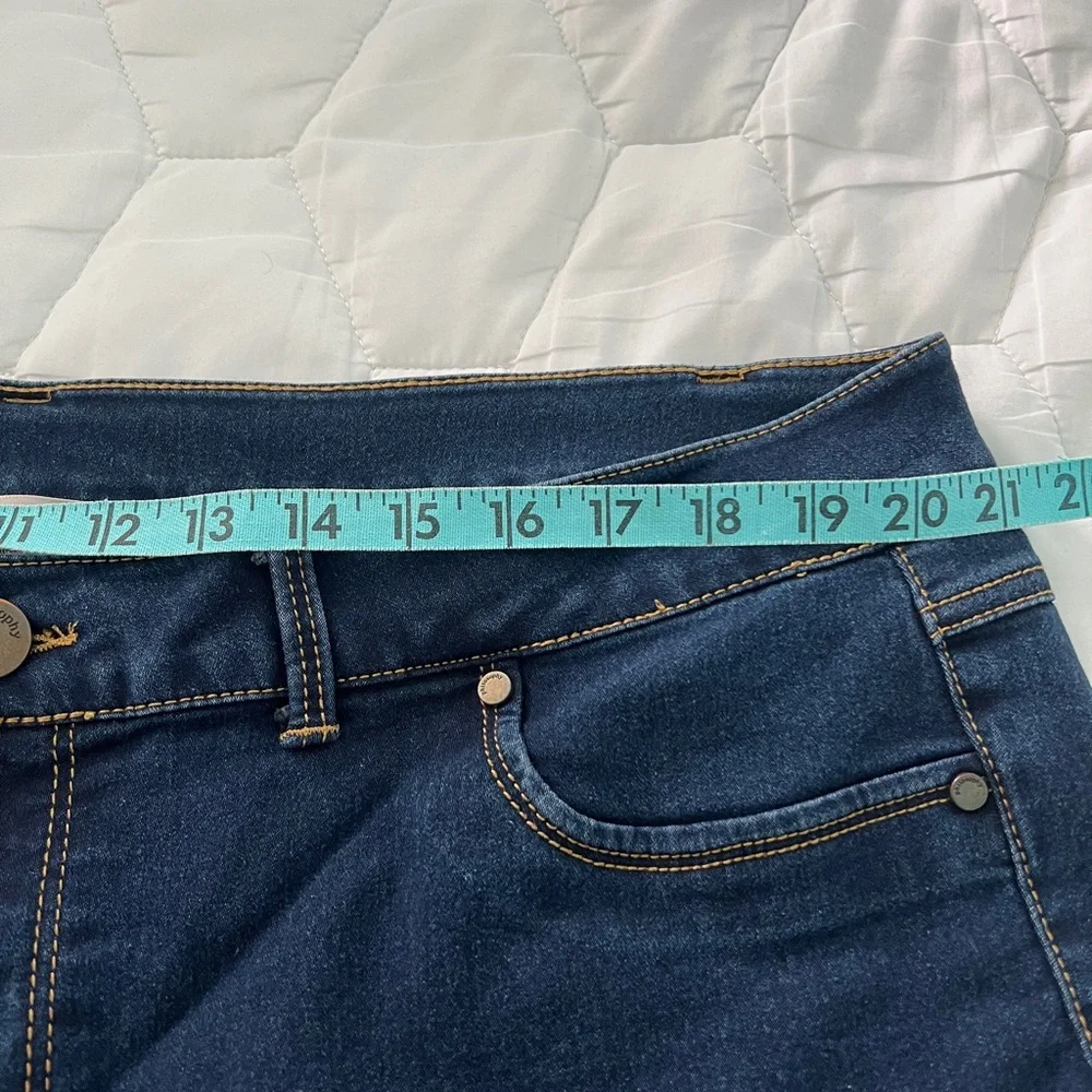 Philosophy Republic Classic Blue Straight Leg Jeans with Dark Wash Plus Size 22W